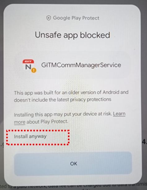 Ειδοποίηση Play Protect 2